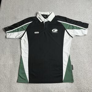 Guinness Polo Shirt Mens Medium Rugby Beer Ireland Short Sleeve Merchandise